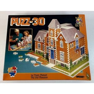 Wrebbit Puzz 3D Puzzle The Old Mansion  438 Pieces *MINT*
